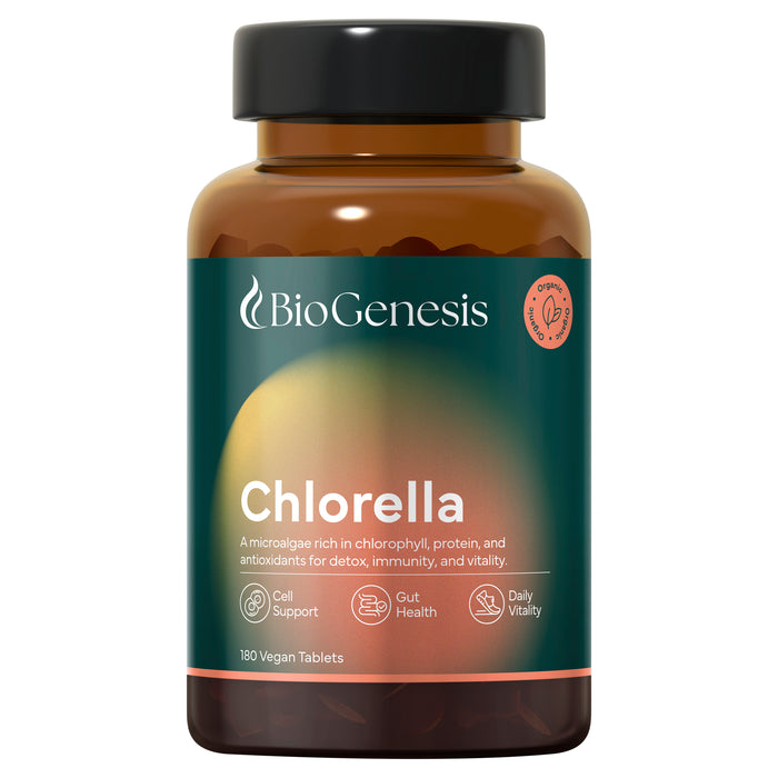 BioGenesis Australian Organic Chlorella 180 Tablets