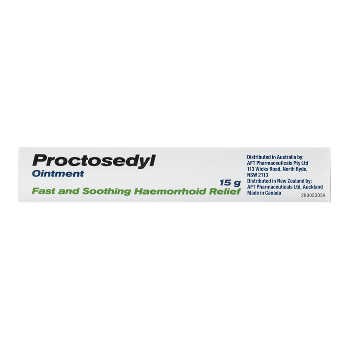 Proctosedyl  Ointment 15g