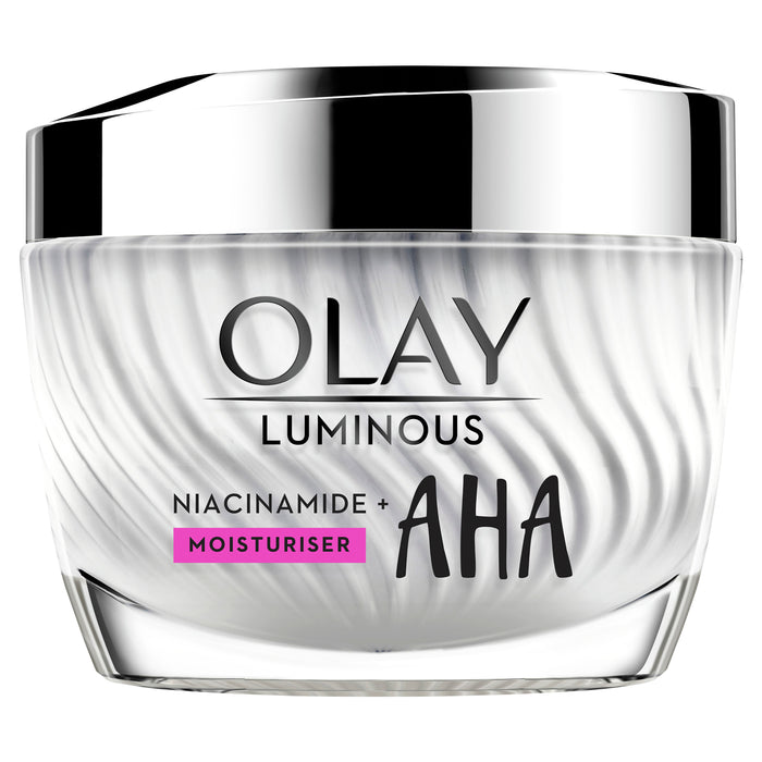 Olay Luminous Niacinamide AHA Moisturiser Cream 50g