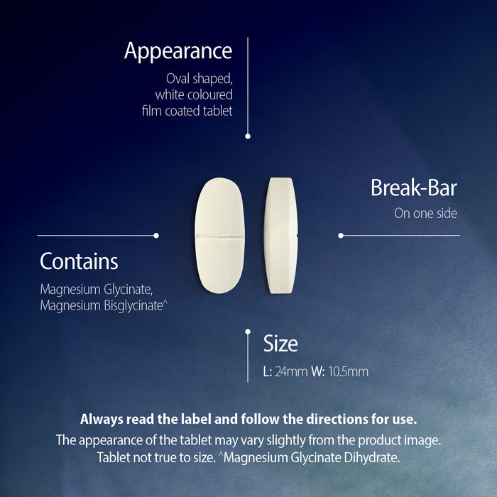 Caruso's Super Magnesium  Glycinate + L-Theanine Tablets 60