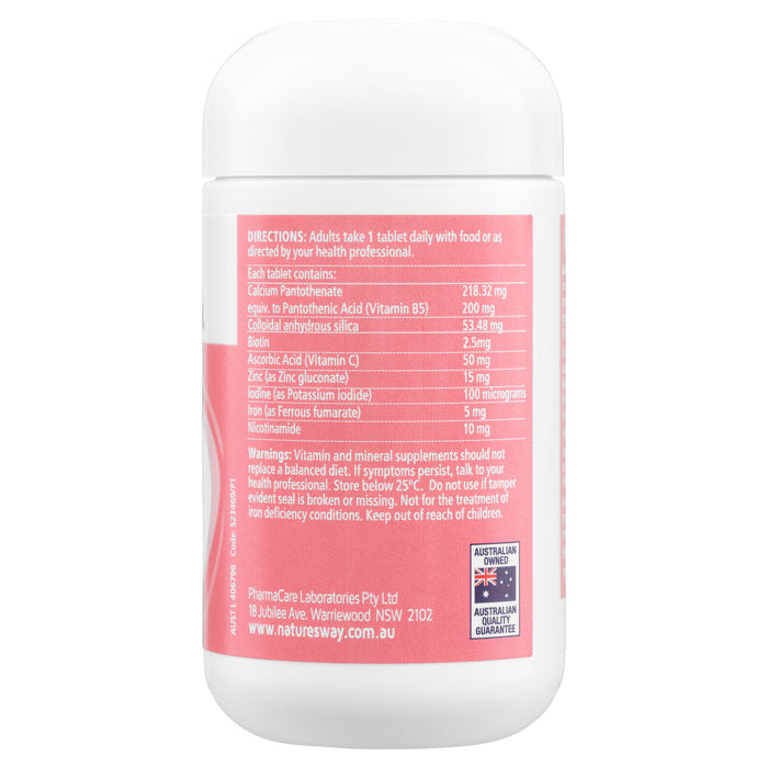 Nature's Way Hair Scalp Skin & Nails 60 Tablets