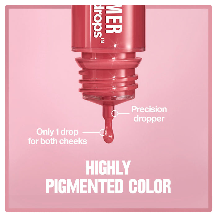 Revlon Glimmer Blush Drops Pink It Over