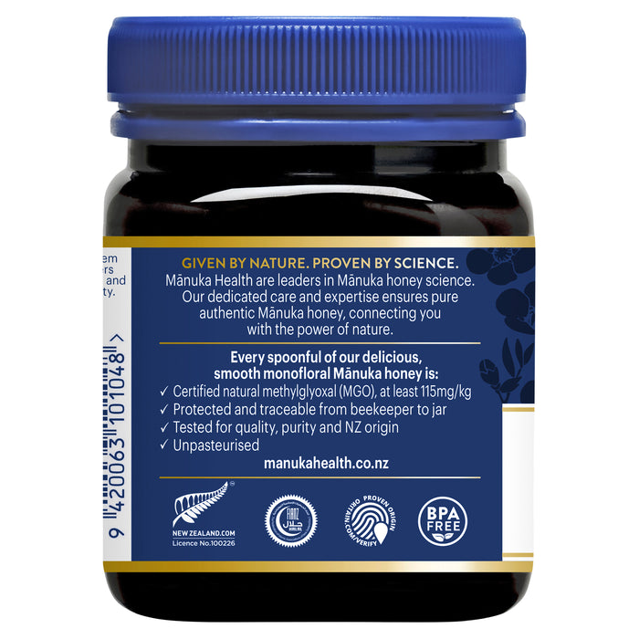 Manuka Health Manuka Honey MGO 115+ UMF6 250g (NOT For sale in WA)
