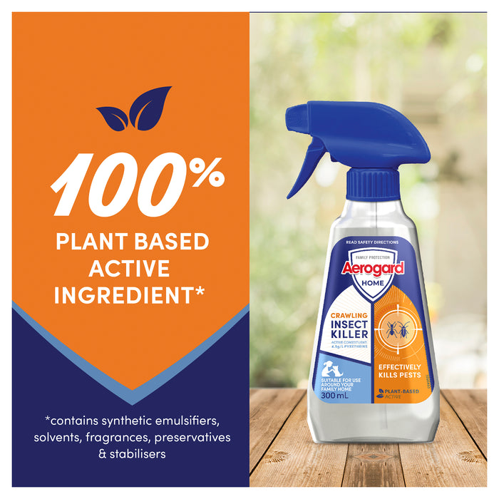 Aerogard Home Crawling Insect Killer Plant Based Active 300ml