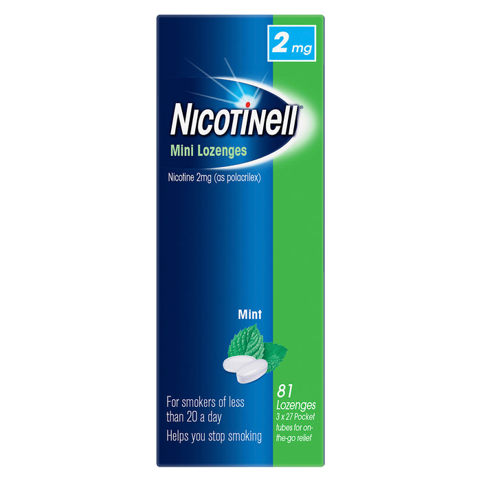 Nicotinell Mini Lozenge 2mg Bottle 81