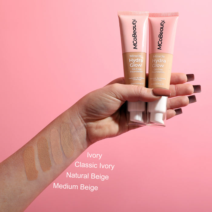 MCo Beauty Miracle Hydra Glow Oil Free Foundation Classic Ivory 30ml