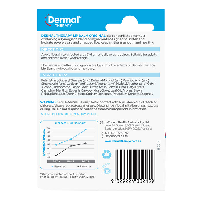 Dermal Thrpy Lip Balm Tub 10g