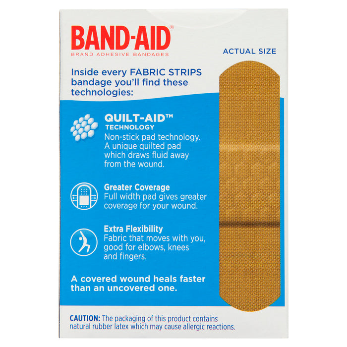 Band-Aid Brand Adhesive Bandages Fabric 50.