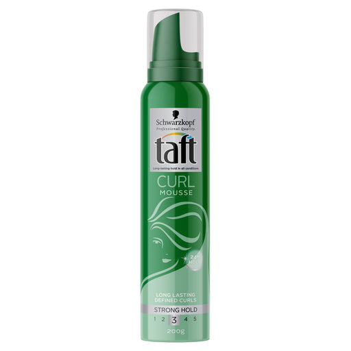 Schwarzkopf Taft Curl Defining Strong Hold Mousse 200g.