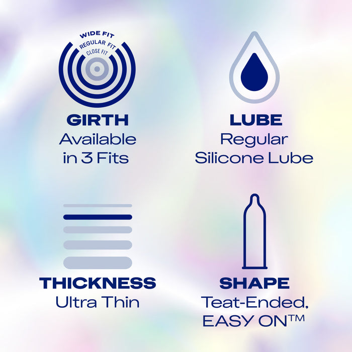 Durex Invisable Close Fit Condom 10pk.