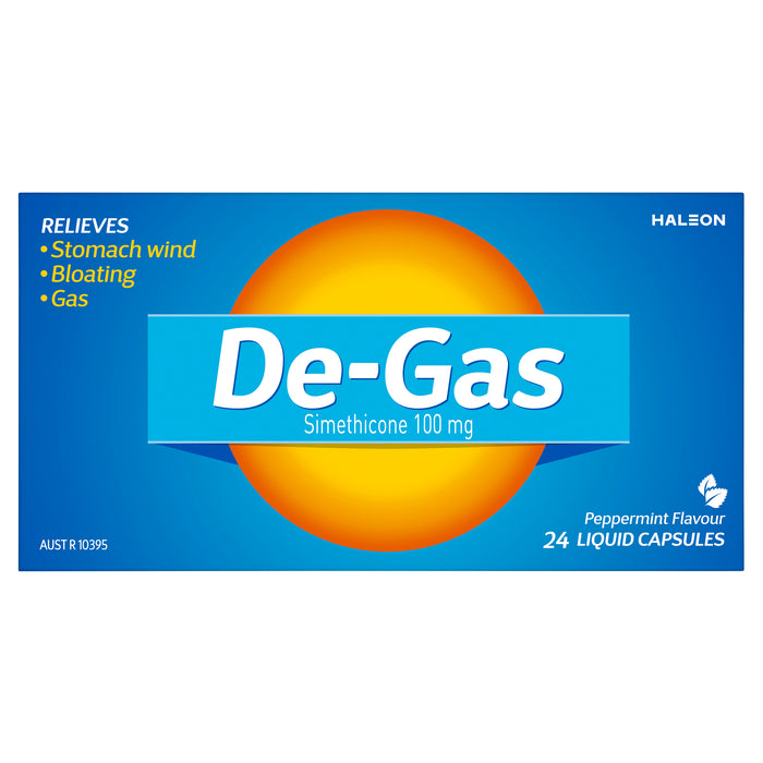 De-Gas Liquid Capsules 24