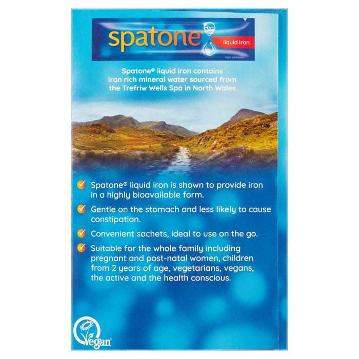 Spatone Liquid Iron Supplement Sachets 28x25ml