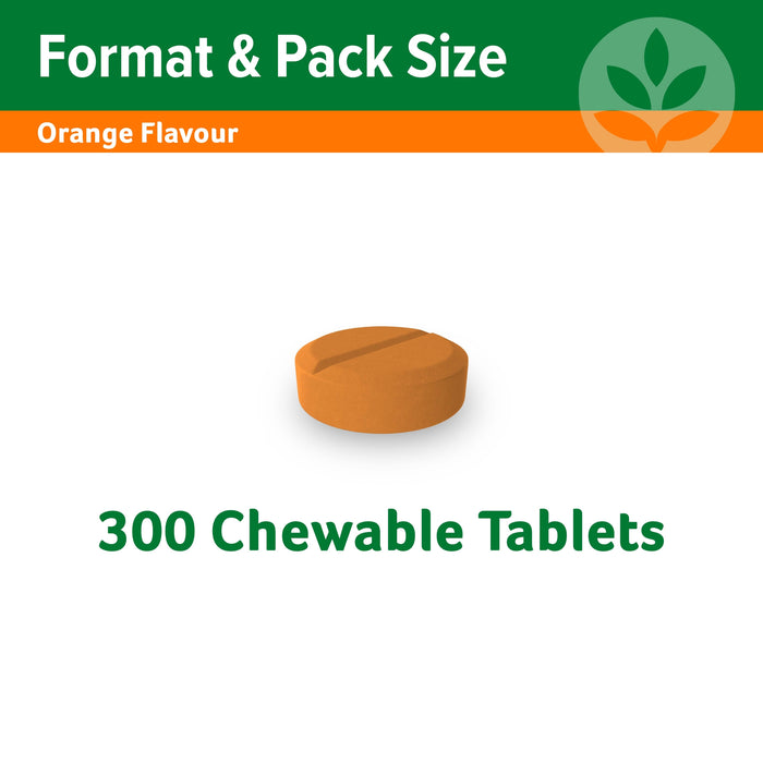 Cenovis Sugarless C 500mg Orange Flavour Value Pack 300 Tablets