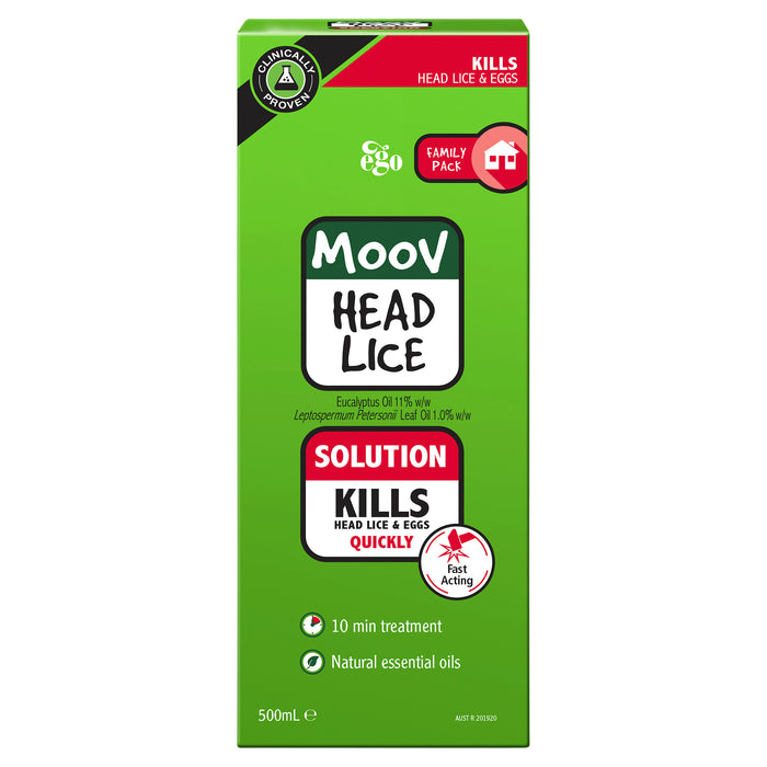 Ego Moov Head Lice Solution 500ml