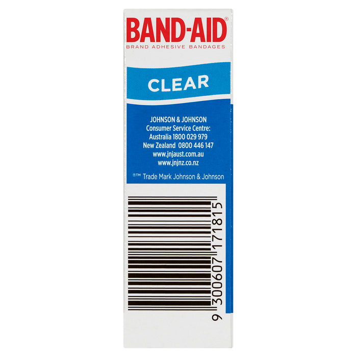 Band-Aid Brand Clear Strips 40.