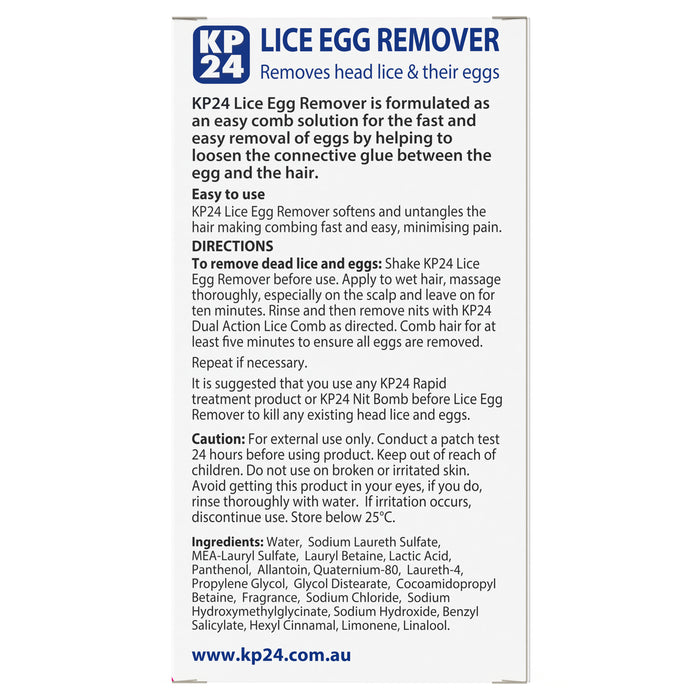 KP24 Lice Egg Remover