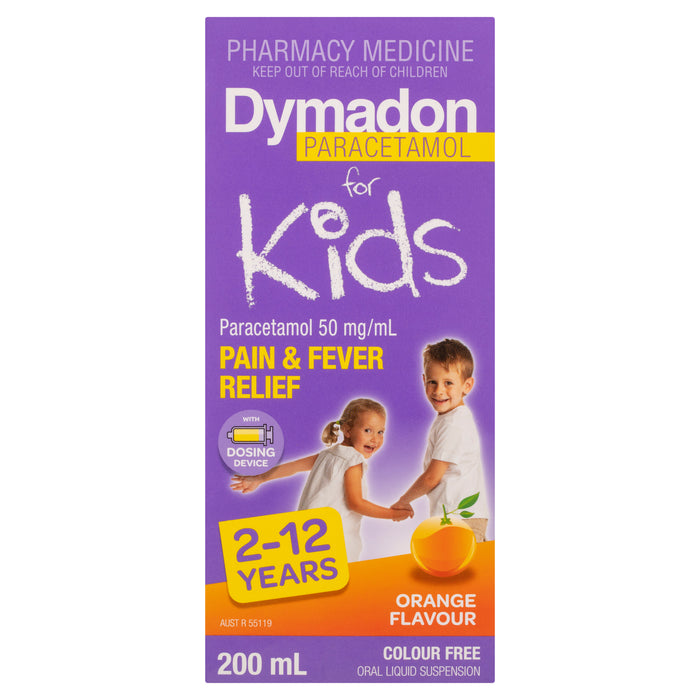 Dymadon  2 -12 Years 200ml Orange