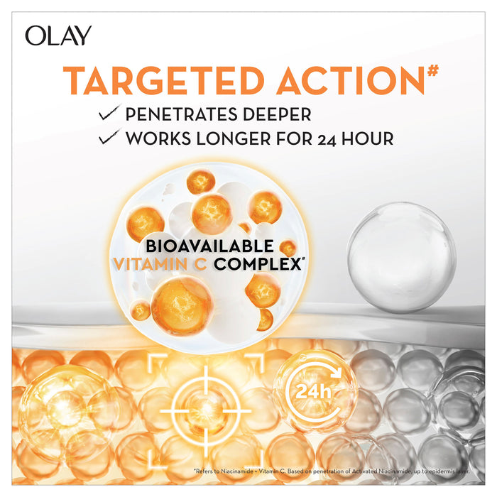 Olay Luminous Niacinamide + Vitamin C Moisturiser 50g