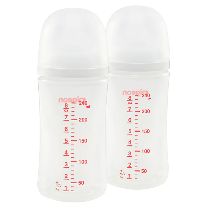 Pigeon Softouch Bottle PP Twin Pack 3 months plus 240ml