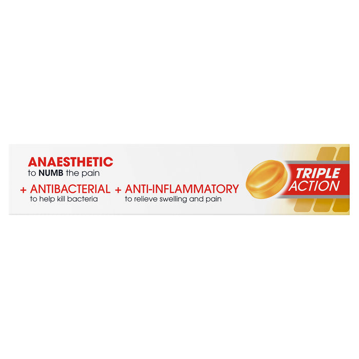 Difflam Plus Sore Throat Lozenge Plus Anaesthetic Honey & Lemon 16