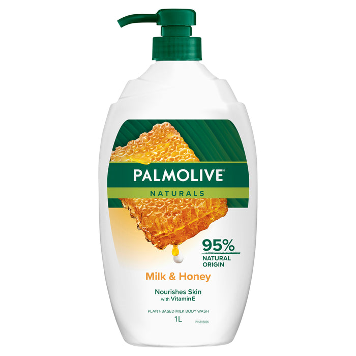 Palmolive Shower Gel Milk & Honey 1 Litre.