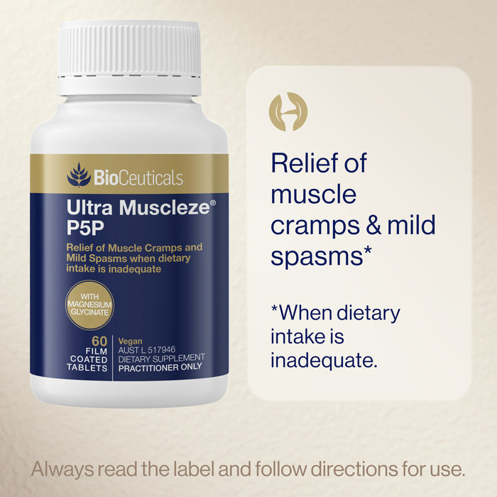Bioceuticals Ultra Muscleze P5P 60 Tablets