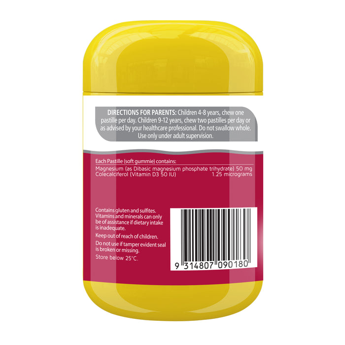 Nature's Way High Strength Kids Magnesium 50 Gummies