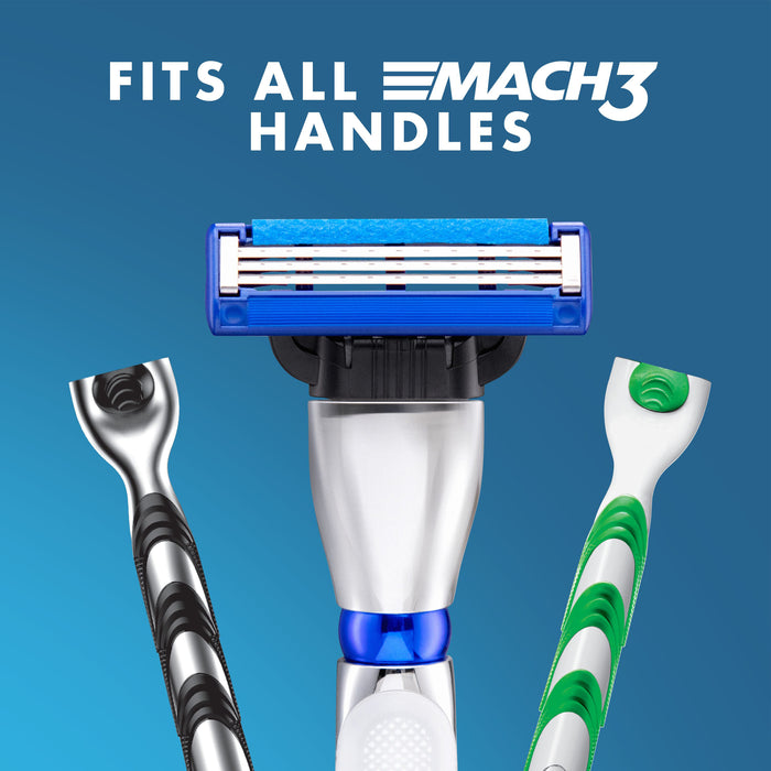 Gillette Mach 3 Turbo 3D 4 Pack
