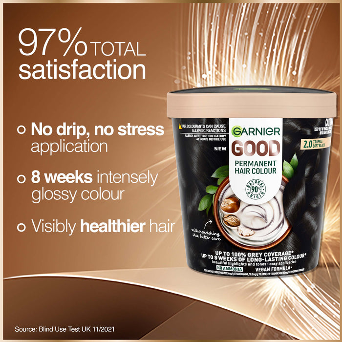 Garnier Good Hair Colour 2.0 Truffle Soft Black