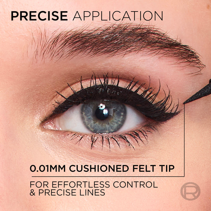 L'Oréal Paris Liners Haute Precision Felt-tip Eyeliner - Noir Silk