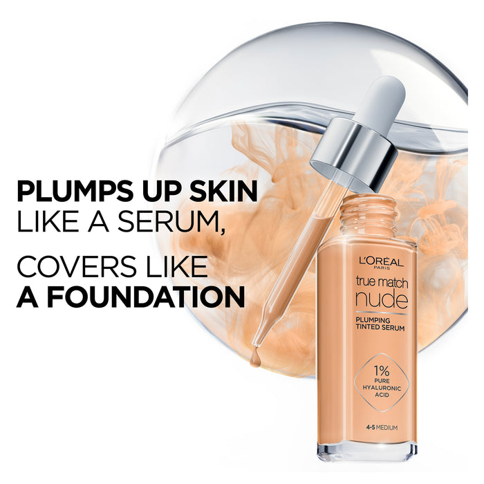 L'Oreal True Match Nude Plumping Tinted Serum 8-10 Deep