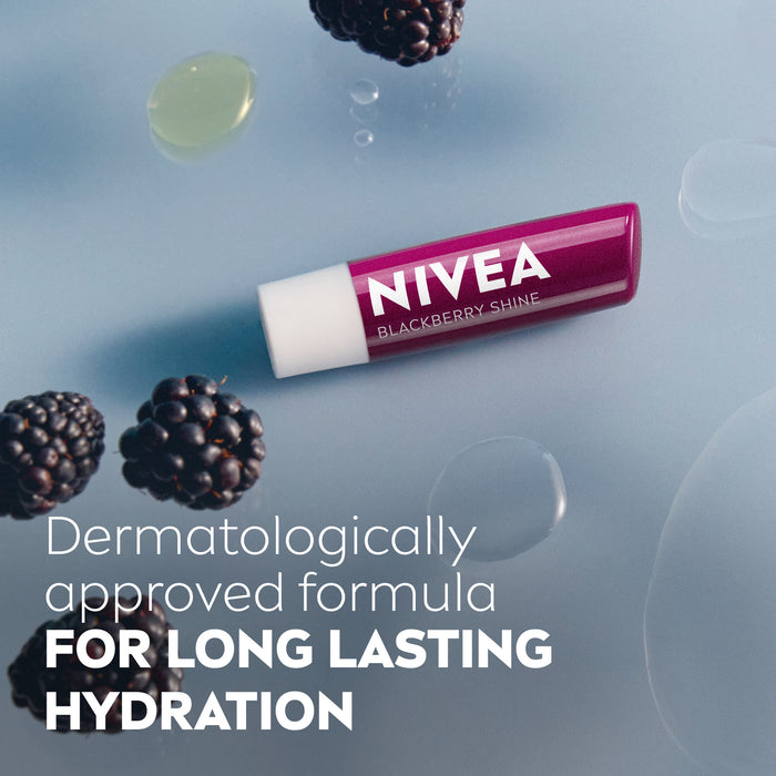 Nivea Lip Care Blackberry Shine 4.8g