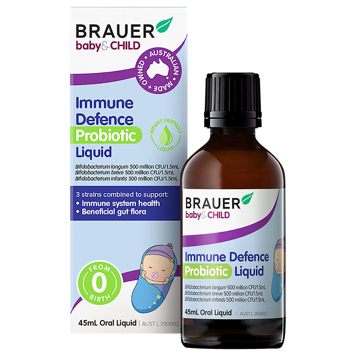 Brauer Baby Immune Probiotic Liquid 45ml