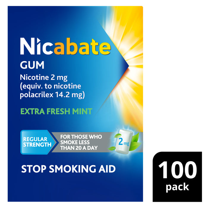 Nicabate Gum 2mg 100