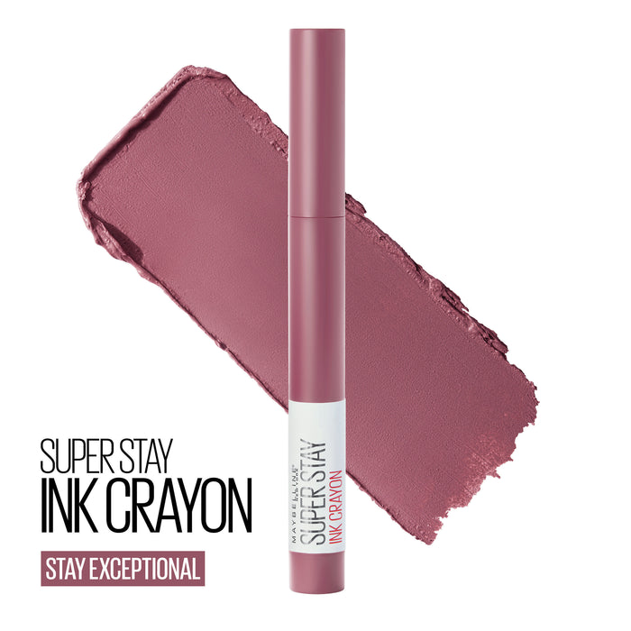 Maybelline SuperStay Ink Crayon Lipstick Stay Exceptional