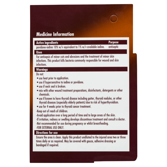 Betadine Antiseptic Liquid 15ml.