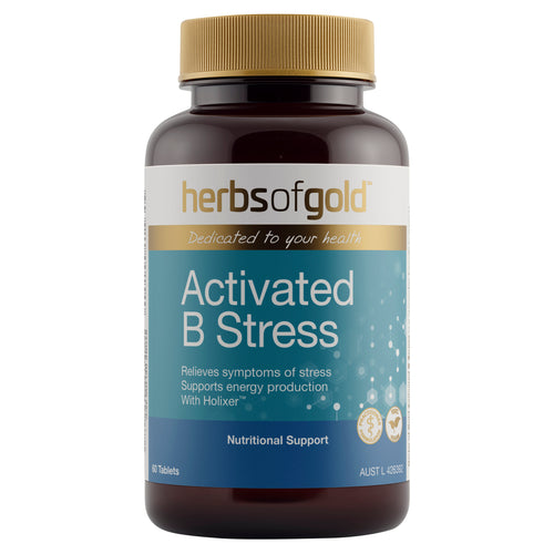 Herbs Of Gold Activated B Stress 60 Capsules