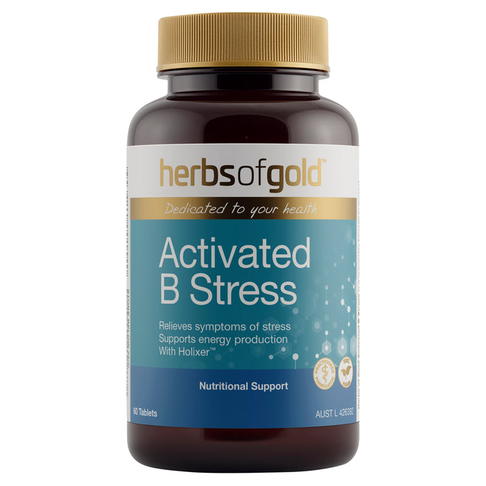 Herbs Of Gold Activated B Stress 60 Capsules