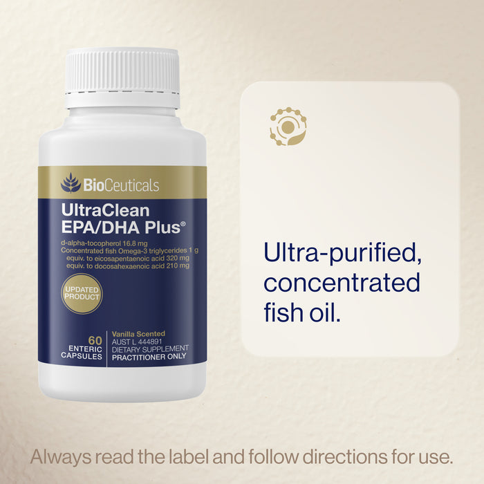 Bioceuticals Ultraclean Epa/Dha Plus 60 Soft Capsules