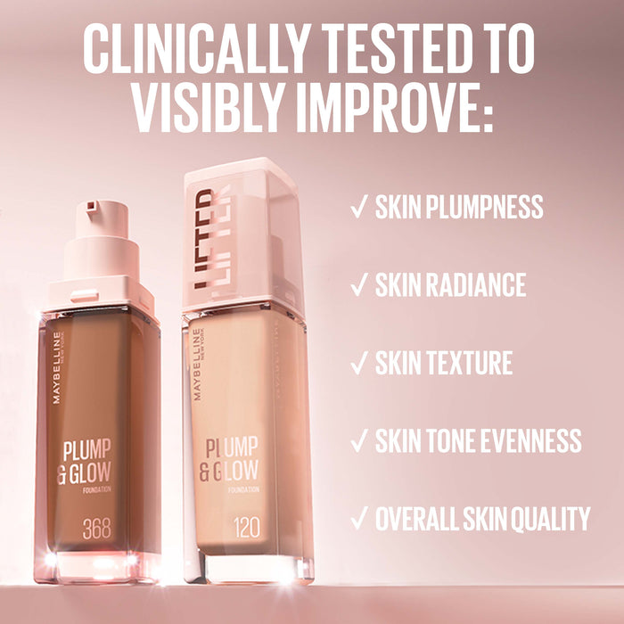 Maybelline Lifter Plump & Glow Foundation 129