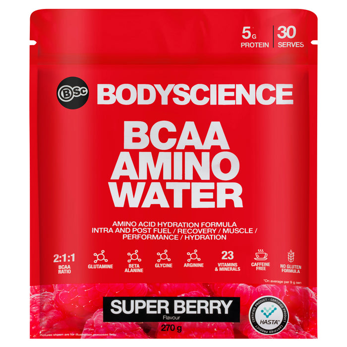 BSC Amino BCAA Fuel Super Berry 270g.