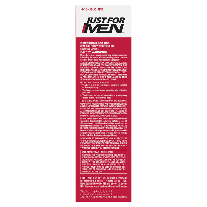 Just For Men Shampoo-In Haircolour H-10 Blond