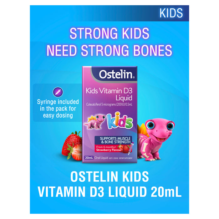 Ostelin Vitamin D 1000Iu Kids Liquid 20ml