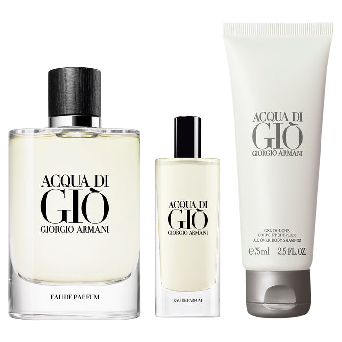 Giorgio Armani Acqua Di Gio 3 Piece Gift Set