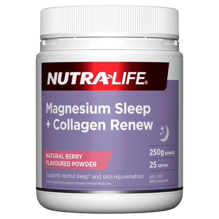 Nutra-Life Magnesium Sleep + Collagen 250g