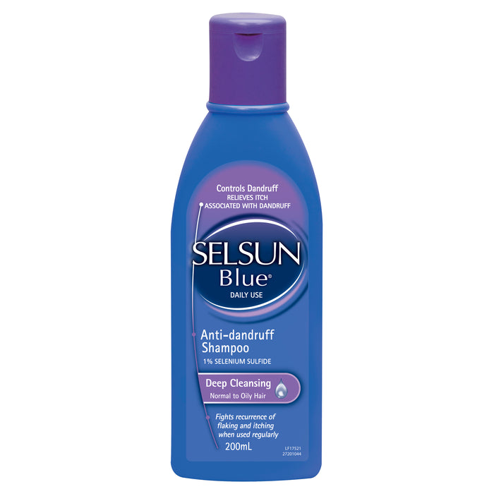 Selsun Blue Deep Cleanse Anti Dandruff Shampoo 200ml.