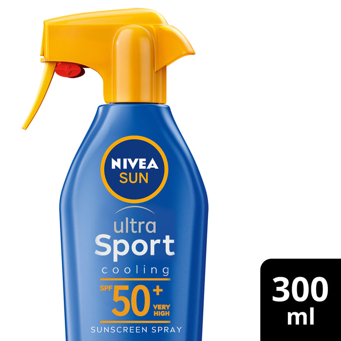 Nivea Sun Ultra Sport Trigger Sunscreen Spray SPF 50+ 300ml