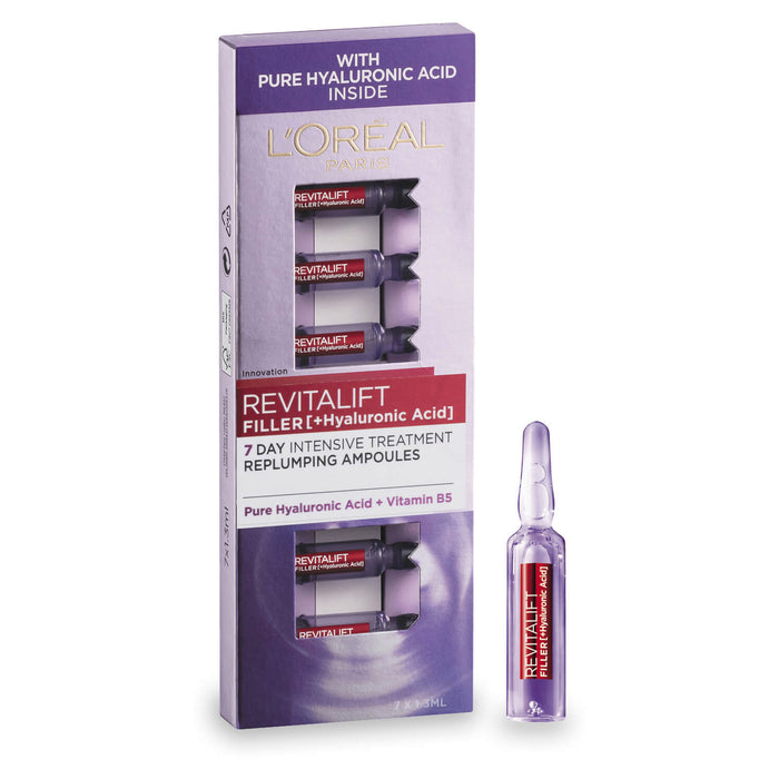 L'Oreal Revitalift Filler Ampoules 7x1.3ml.