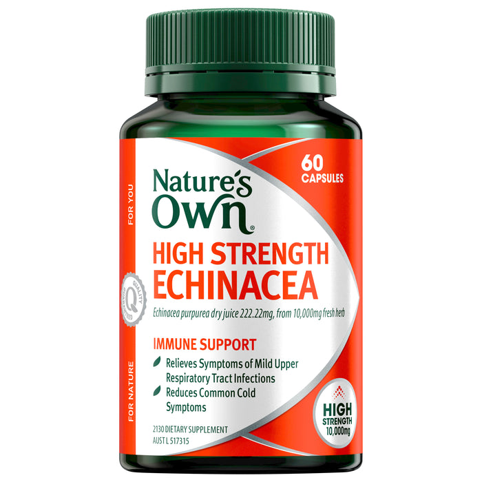 Nature's Own High Strength Rchinace 60 Capsules