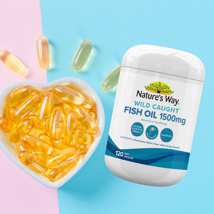 Nature's Way Fish Oil 1500mg 120 Capsules